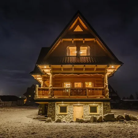 Domek Na Przeleczy Wood House & Mountain View Murzasichle Exterior photo