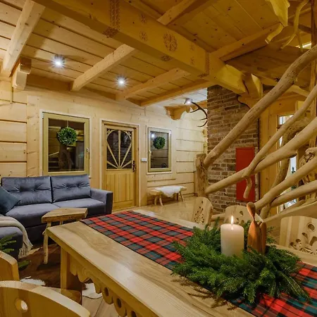 Domek Na Przeleczy Wood House & Mountain View Murzasichle Exterior photo